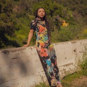 Big Bud Press Rainbow Magic S/S Jumpsuit M